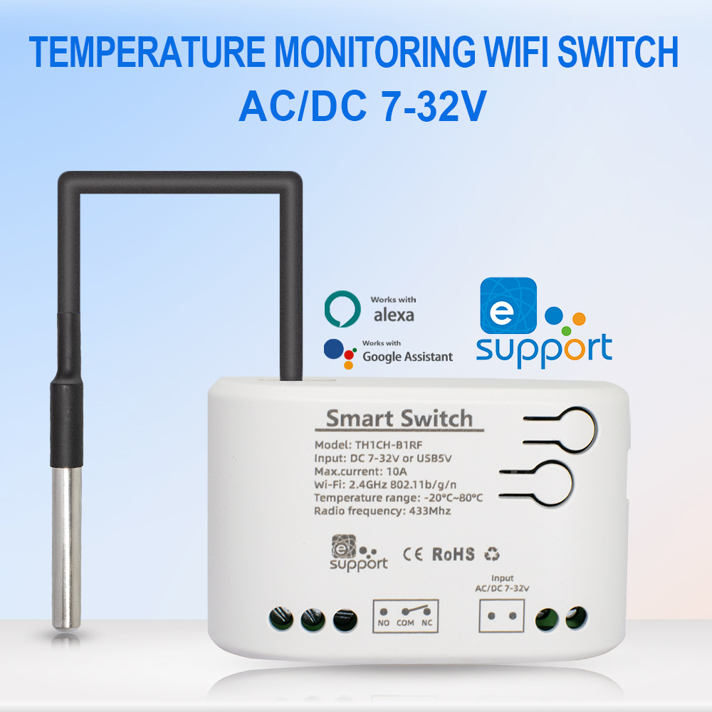 Smart Home Bridge - Smart Temperature Switch 12V 24V 220V
