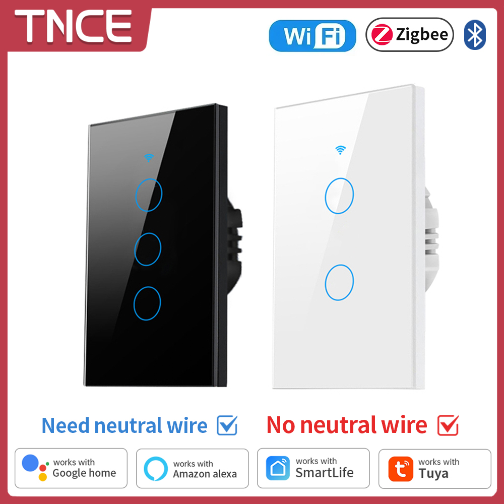 Smart Home Wiz - TNCE Tuya WiFi/Zigbee Smart Light Switch,