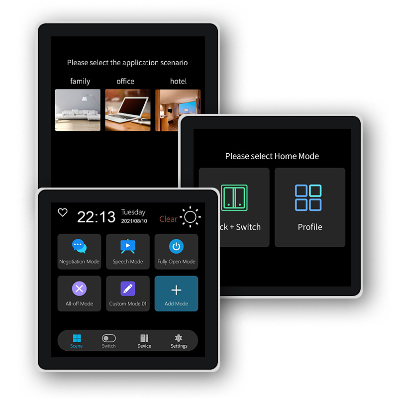 Smart Home Gadgets - FUERS 4 Inch Touch Screen Multi-functional