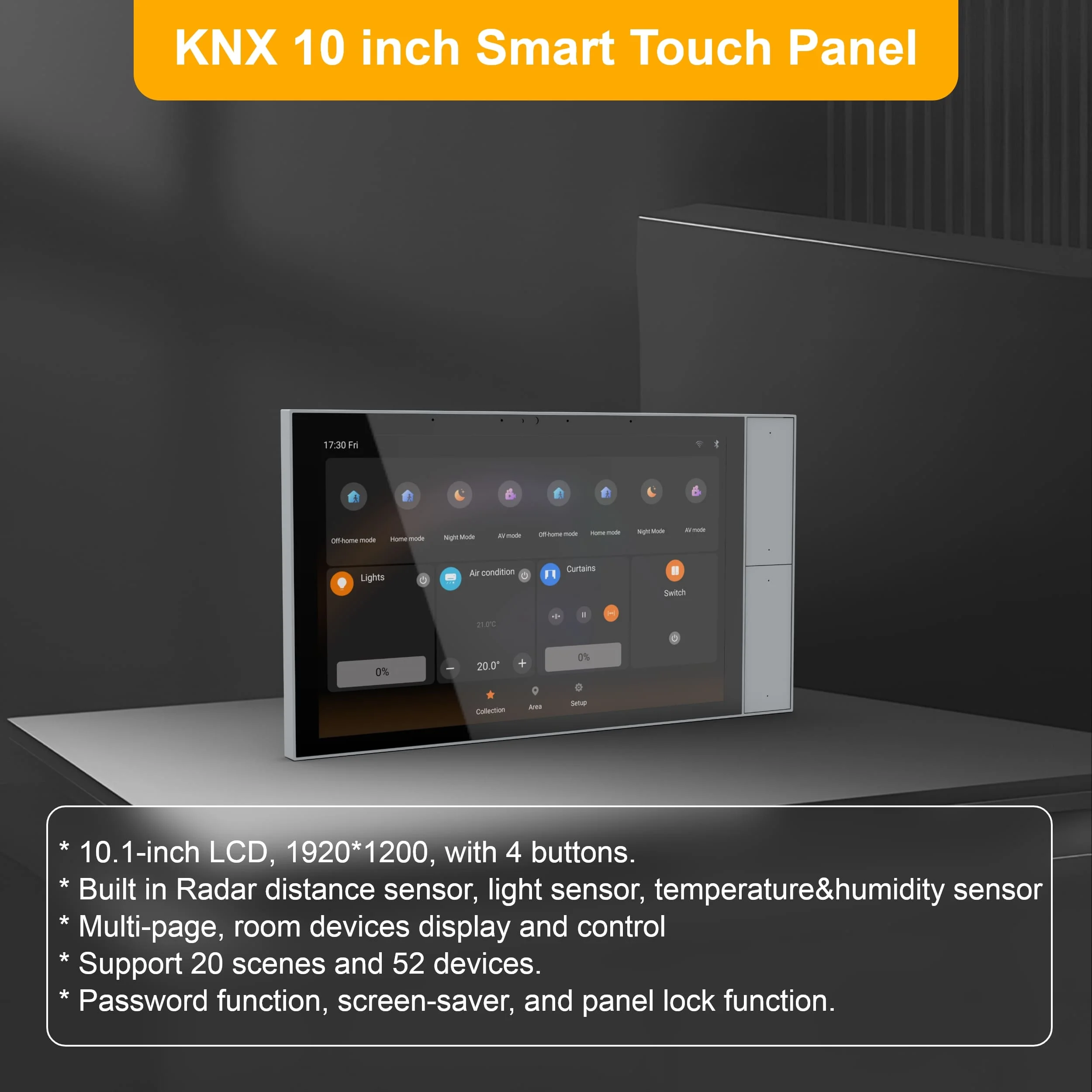 2026 Smart Touch Panel for Bus - Smart Home Knx ulasan dan harga