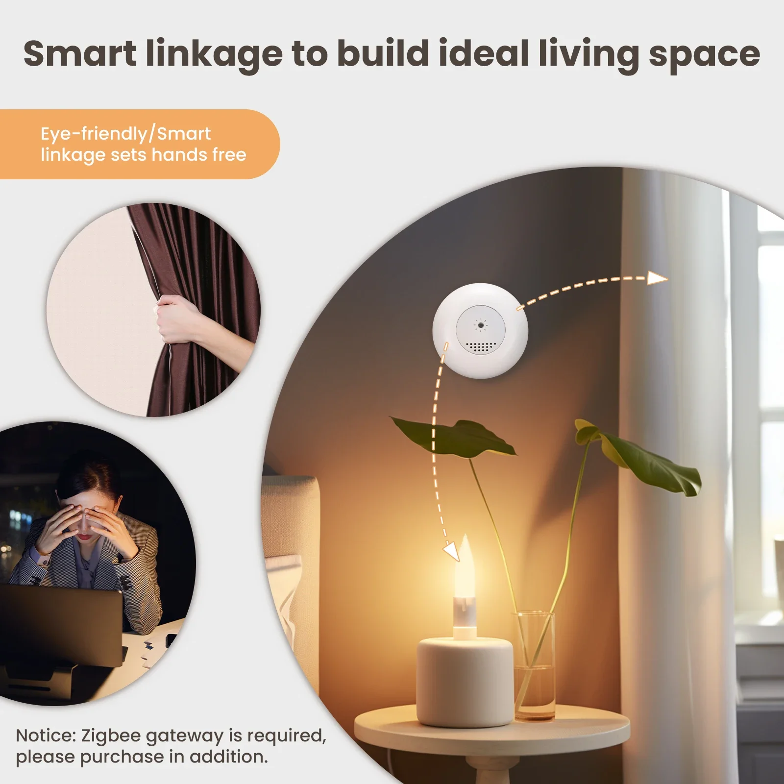 MOES Tuya Zigbee Smart Light S - Smart Home Villa ulasan dan harga