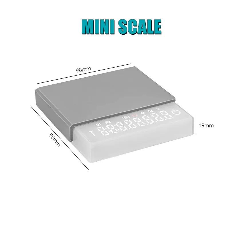 Mini Electronic Coffee Scale S - Smart Home Gadgets ulasan dan harga