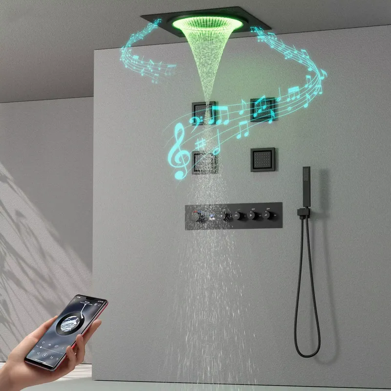 Smart LED Shower Set Bathroom  - Smart Home Hotel ulasan dan harga