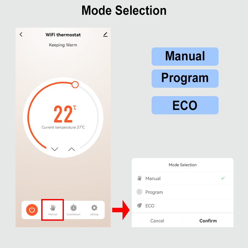 Smart WiFi Thermostat Heating  - Smart Home Plus ulasan dan harga