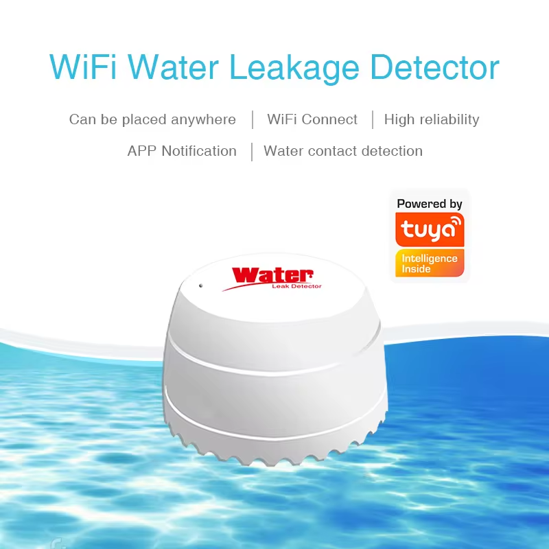 Tuya WiFi Water Leak Detector  - Wifi Water Sensor ulasan dan harga