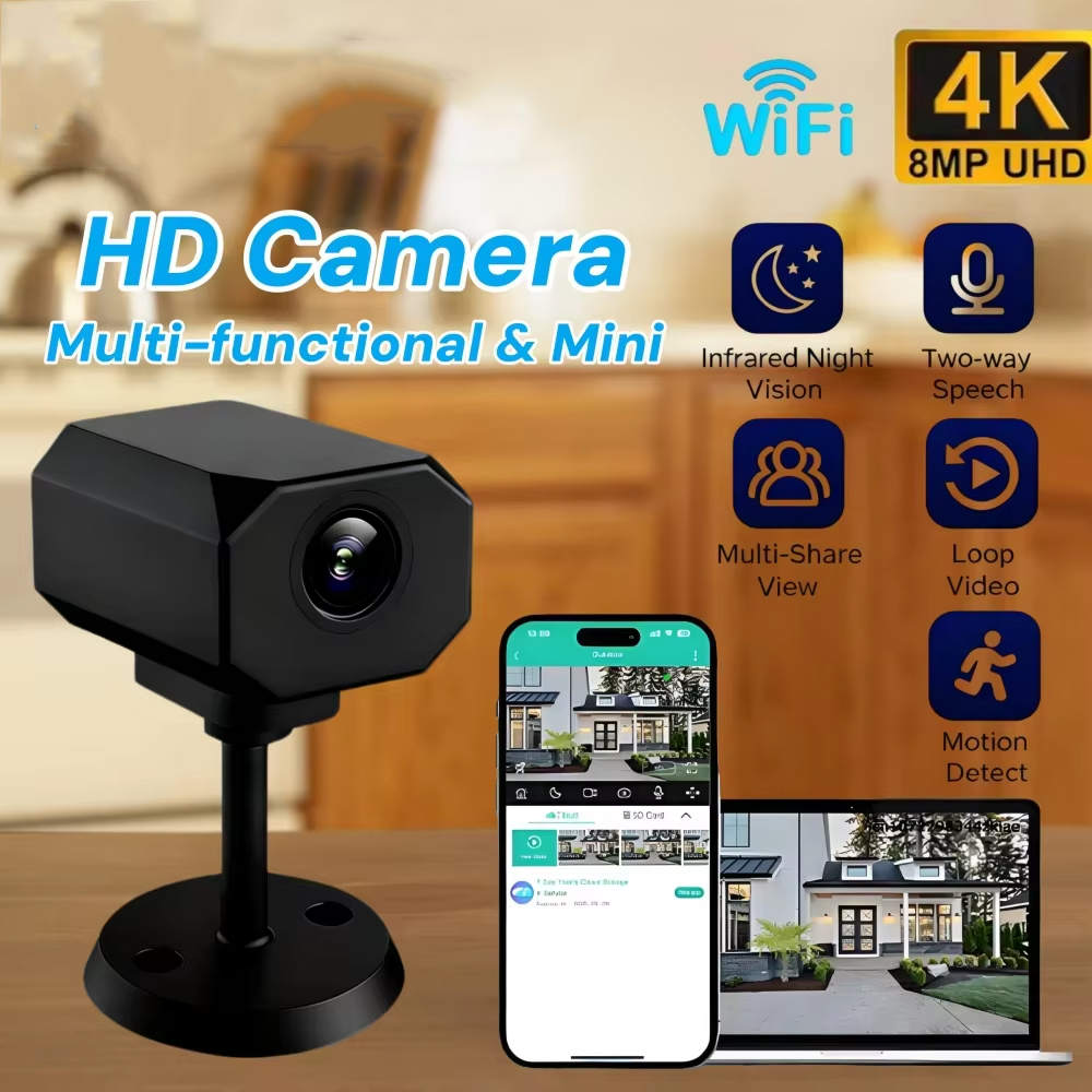 4K HD WiFi Security Camera for - Smart Home News ulasan dan harga
