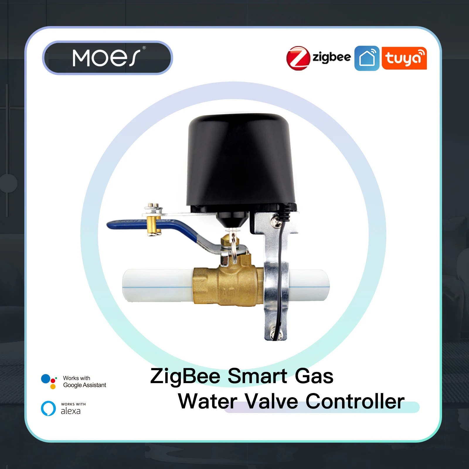 MOES ZigBee 3.0 Smart Gas Wate - Smart Home Plus ulasan dan harga
