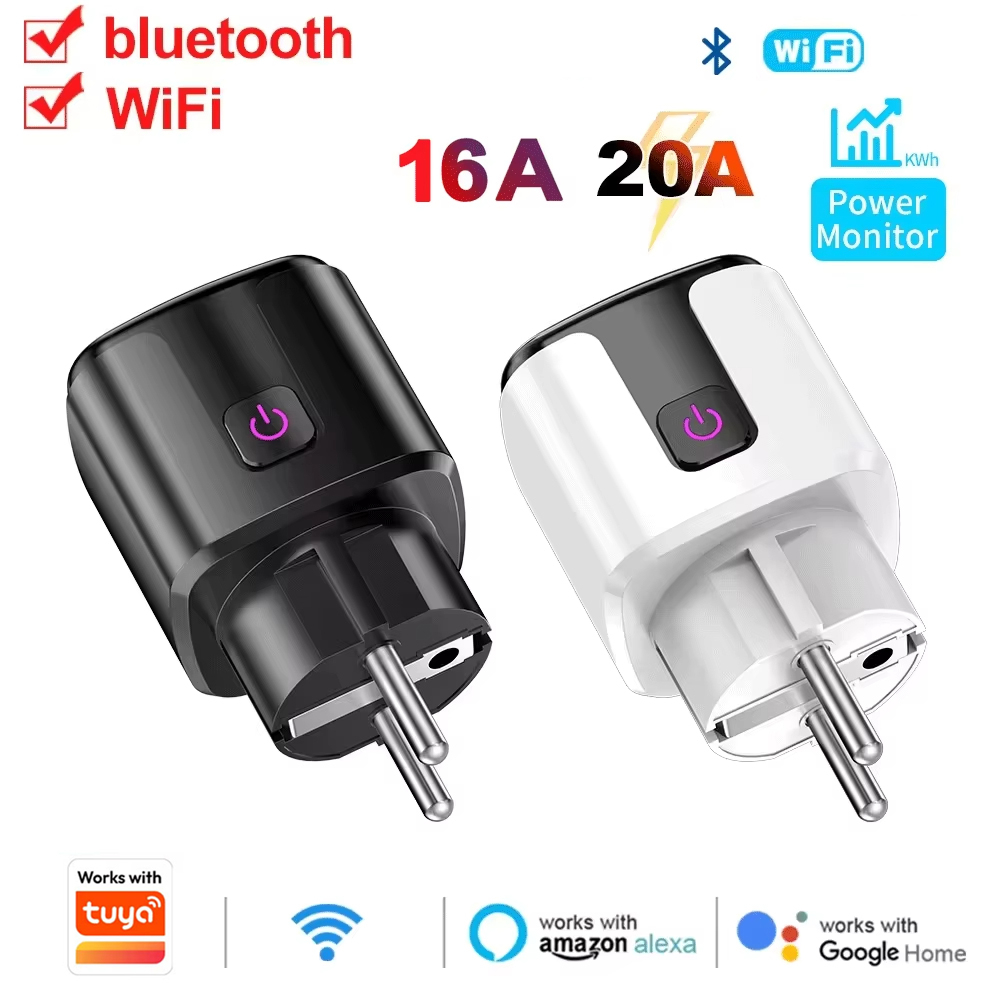 WiFi EU Smart Socket Plug Work - Smart Home News ulasan dan harga