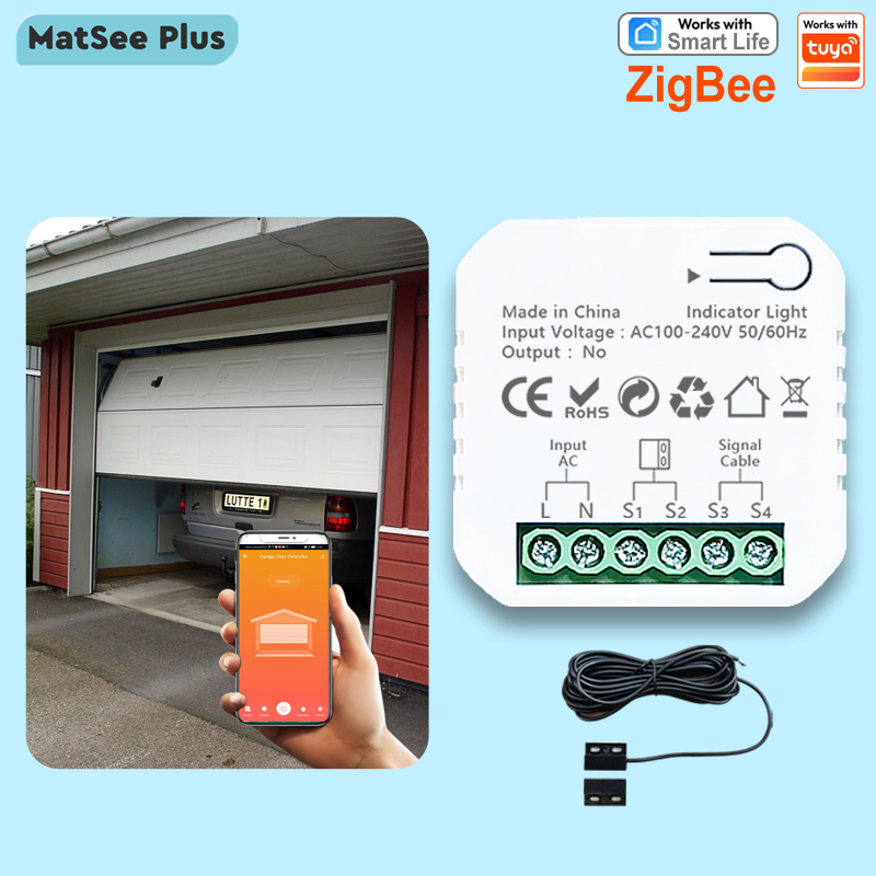 Smart Life ZigBee Garage Door  - Smart Home Plus ulasan dan harga