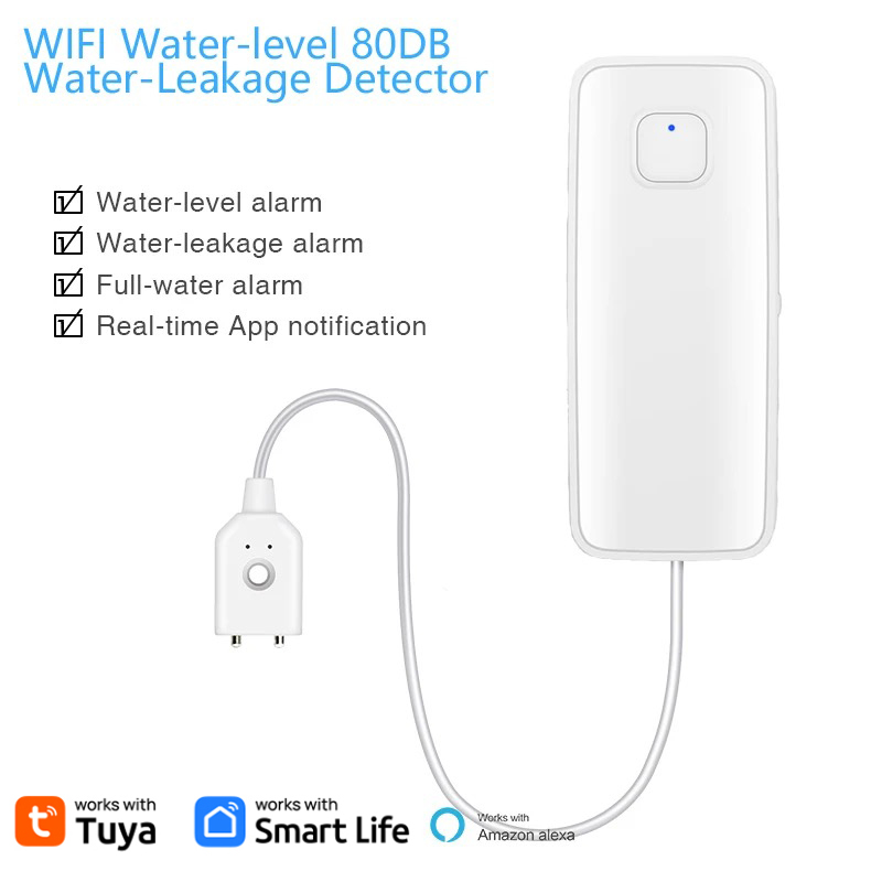 Tuya WiFi Smart Water Leak Sen - Wifi Water Sensor ulasan dan harga