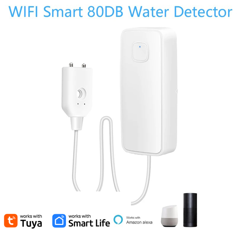 Tuya WiFi Smart Water Leak Sen - Wifi Water Sensor ulasan dan harga
