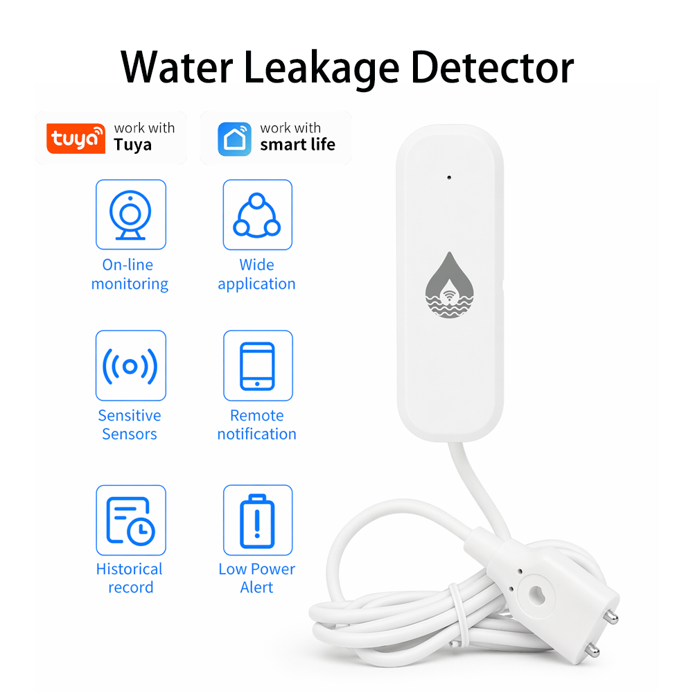 YFK WiFi/Zigbee Water Leakage  - Wifi Water Sensor ulasan dan harga
