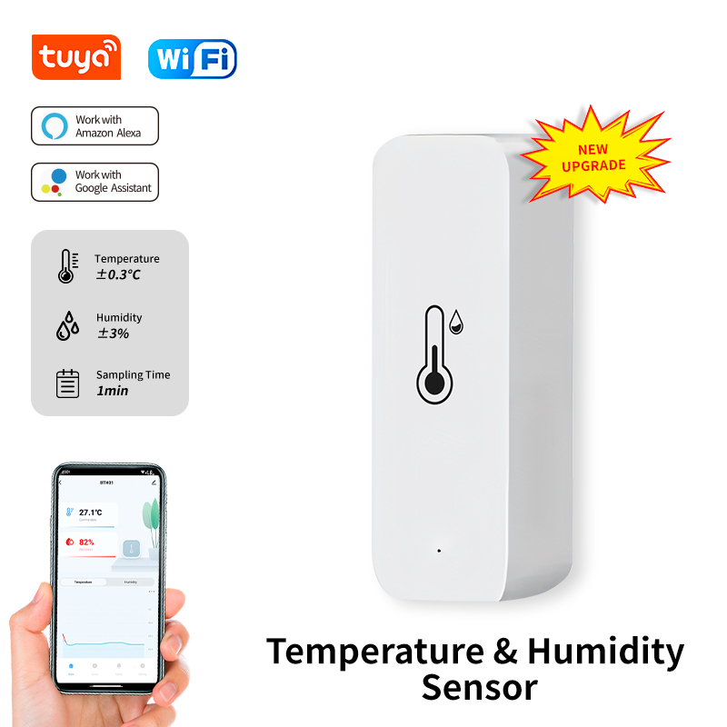 Tuya WiFi Temperature and Humi - Smart Home News ulasan dan harga