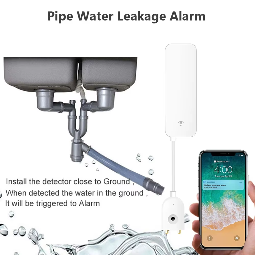 ZigBee WiFi Water Leak Sensor  - Wifi Water Sensor ulasan dan harga
