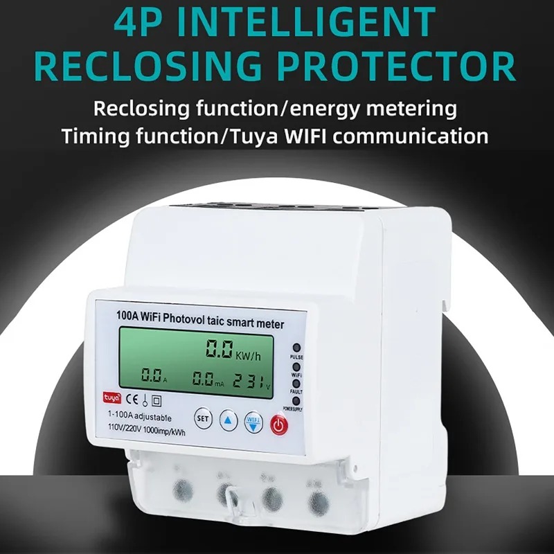 4P 1-100A WiFi Photovoltaic Sm - Smart Home News ulasan dan harga