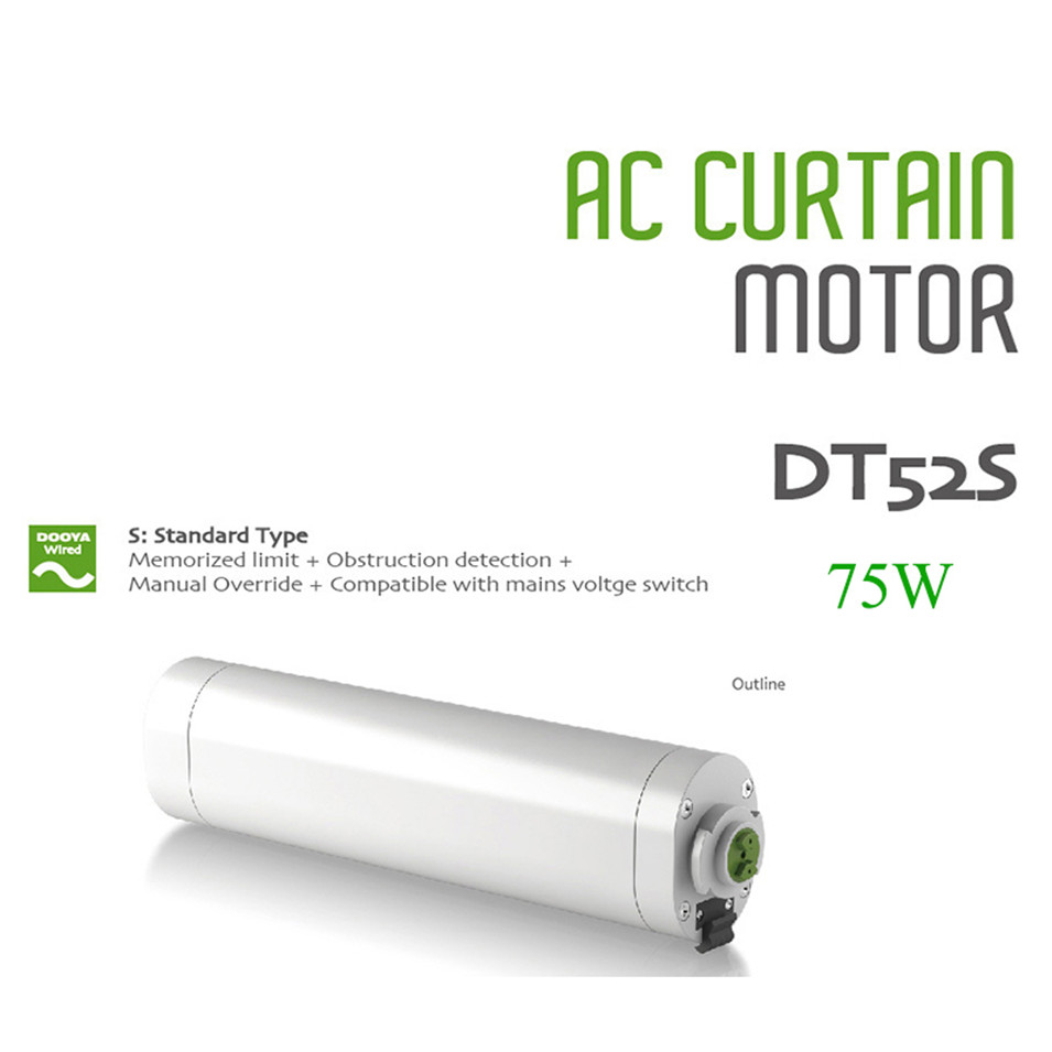 Dooya DT52S Electric Curtain M - Smart Home Fibaro ulasan dan harga
