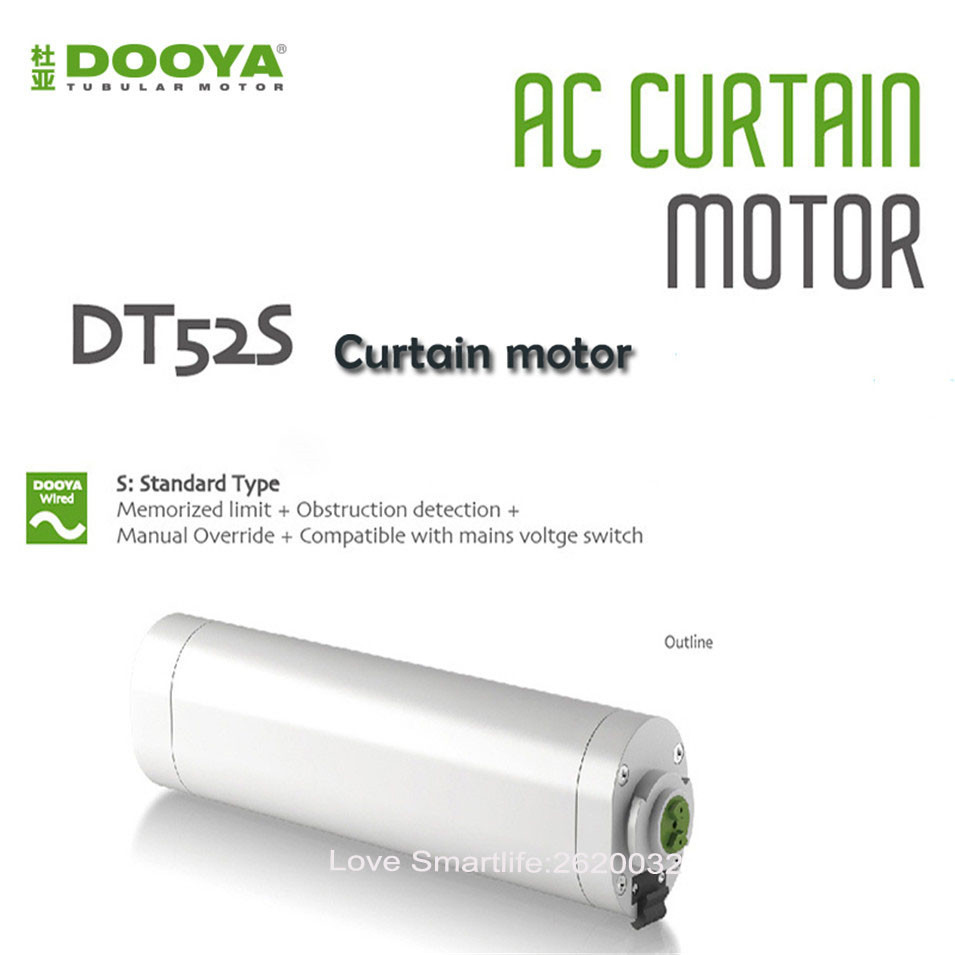 Dooya DT52S Electric Curtain M - Smart Home Fibaro ulasan dan harga