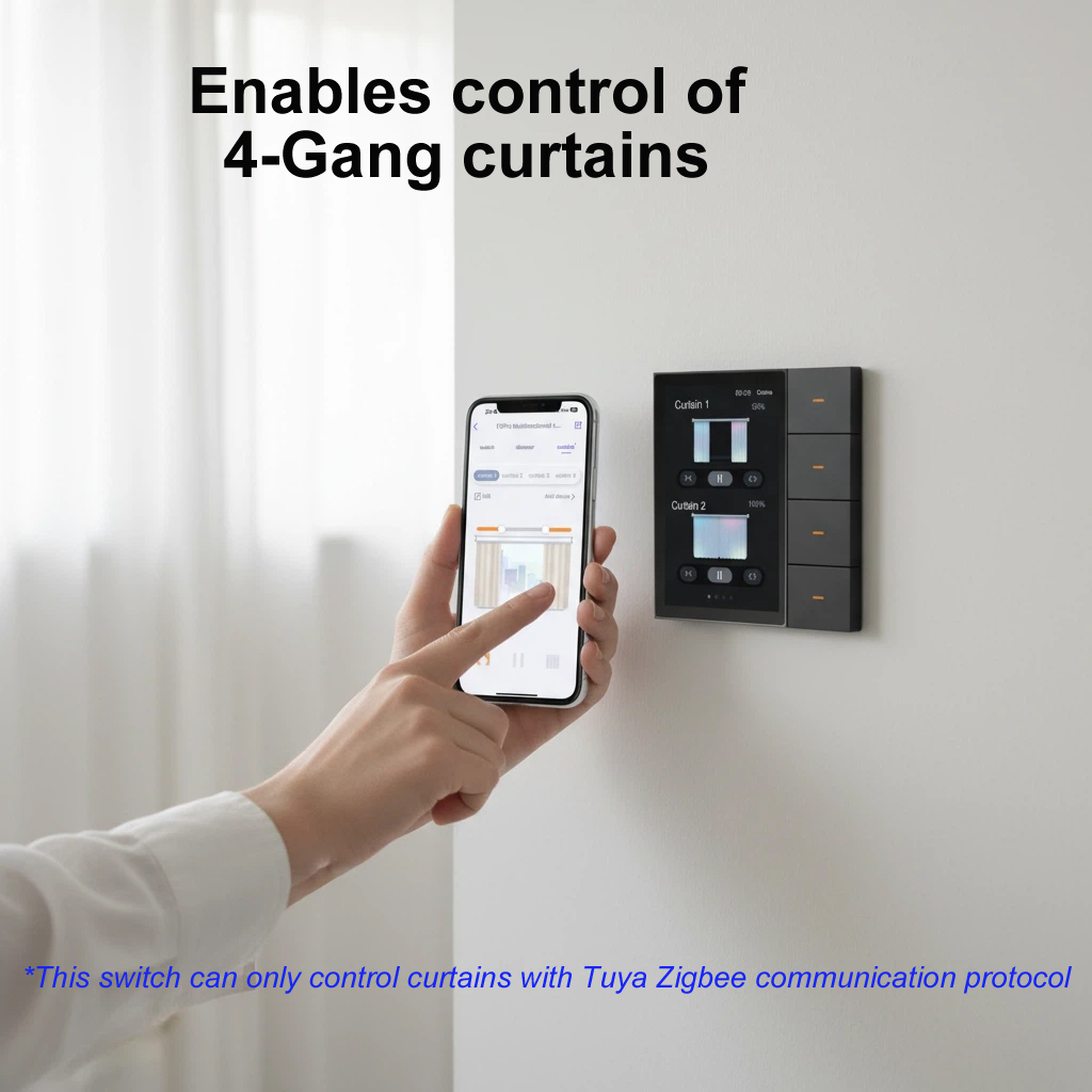 F3-pro Tuya Smart Panel ZigBee - Smart Home Villa ulasan dan harga