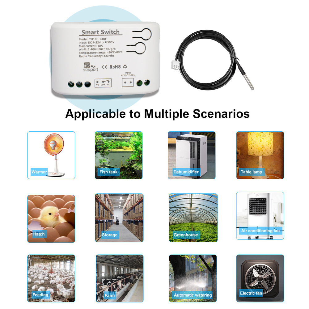 Smart Temperature Switch 12V 2 - Smart Home Bridge ulasan dan harga