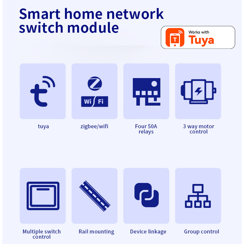 6 CH 16A Relay Switch Module W - Smart Home Knx ulasan dan harga