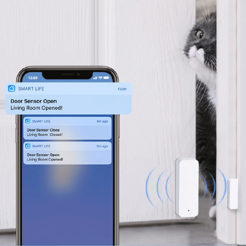 Tuya WiFi Zigbee Door Window S - Smart Home Wiz ulasan dan harga