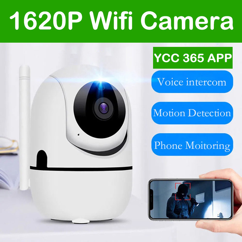 1620P Indoor IP Wifi Camera YC - Smart Home Plus ulasan dan harga