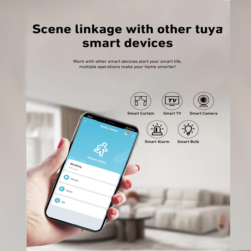 Smart PIR Motion Sensor WiFi Z - Smart Home Gadgets ulasan dan harga
