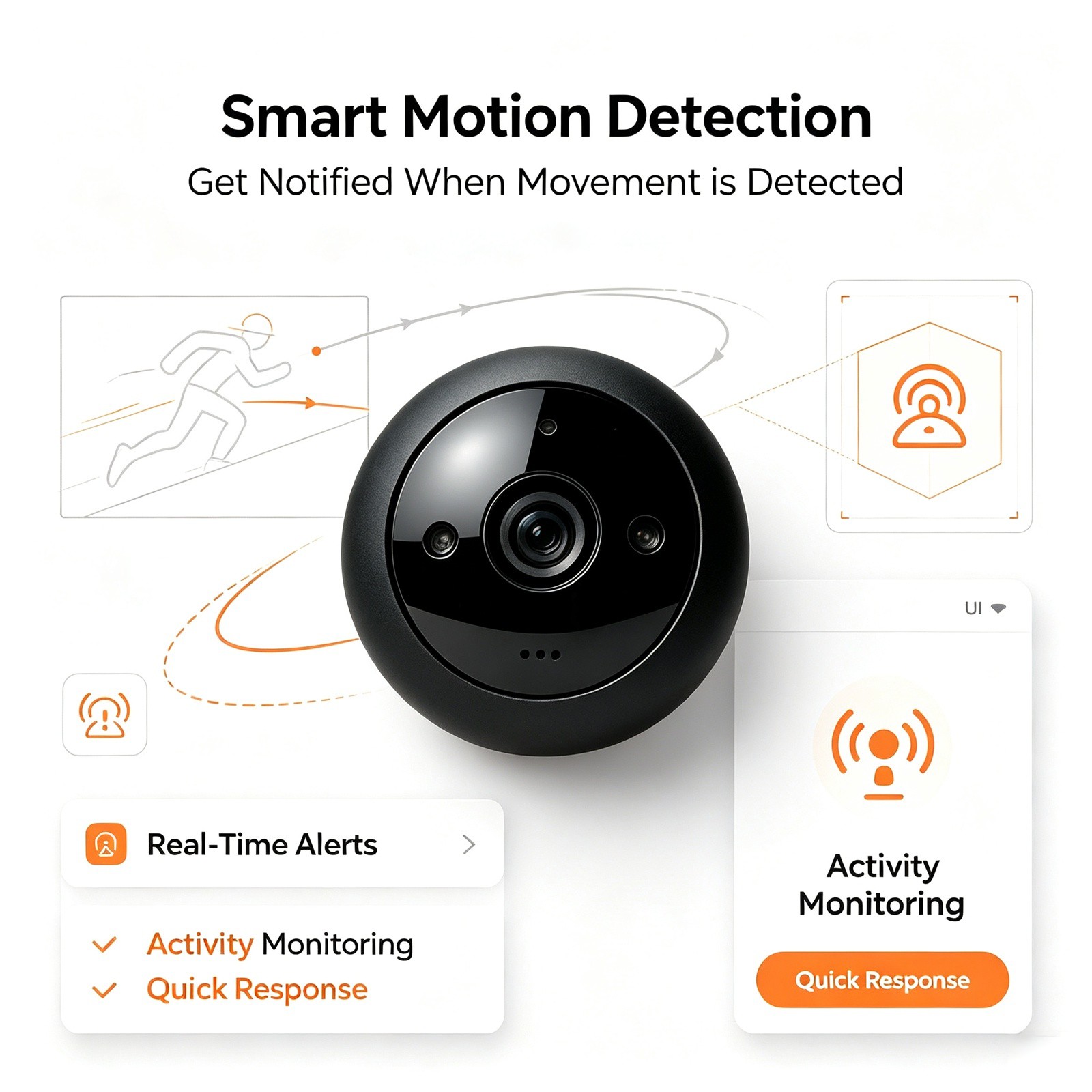 WQ31 Indoor Smart Surveillance - Smart Home Devices Images ulasan dan harga