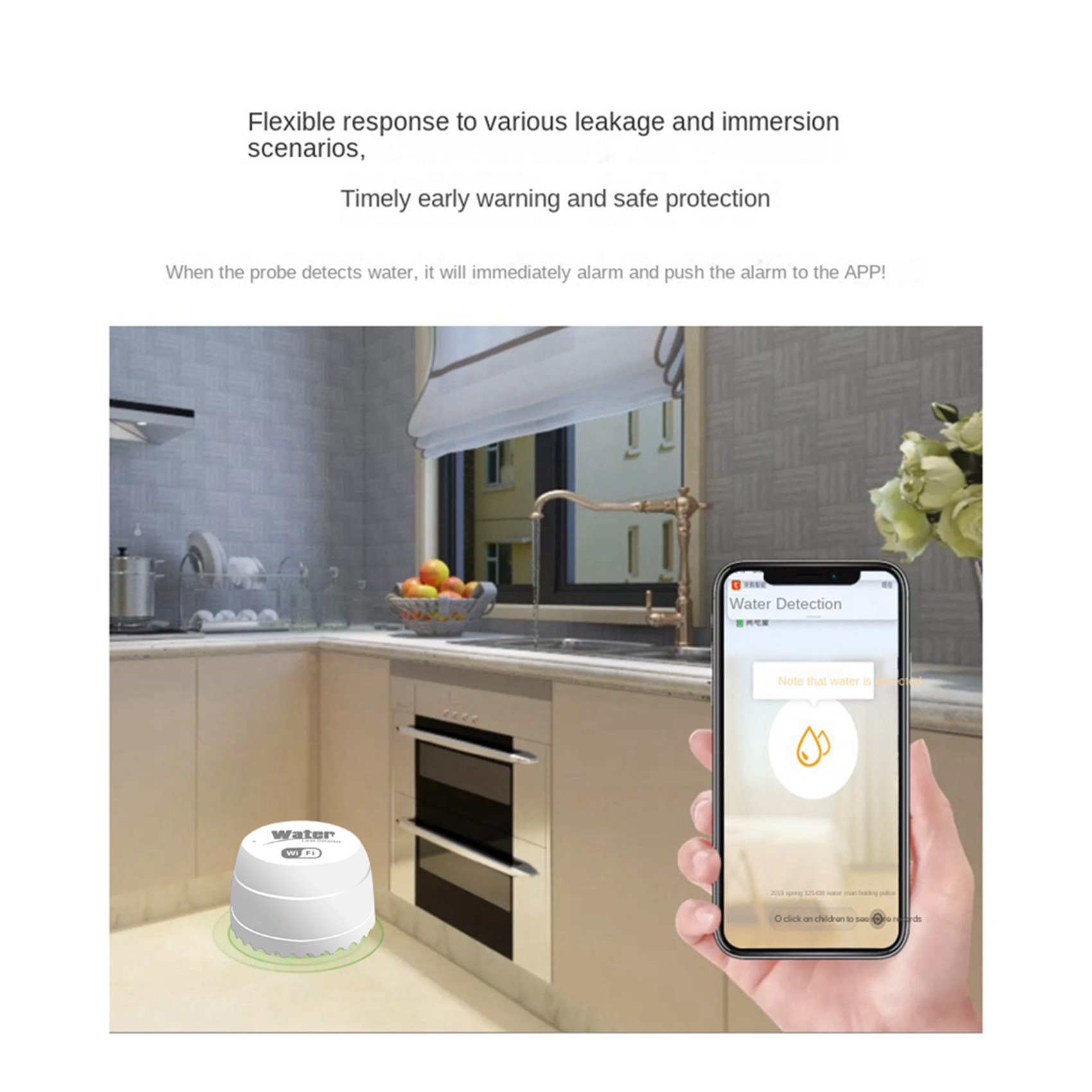 ABKW-3X Wifi Crow Smart Water  - Wifi Water Sensor ulasan dan harga