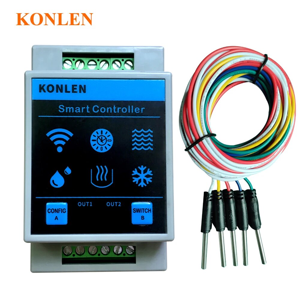 KONLEN Tuya Water Level Sensor - Wifi Water Sensor ulasan dan harga