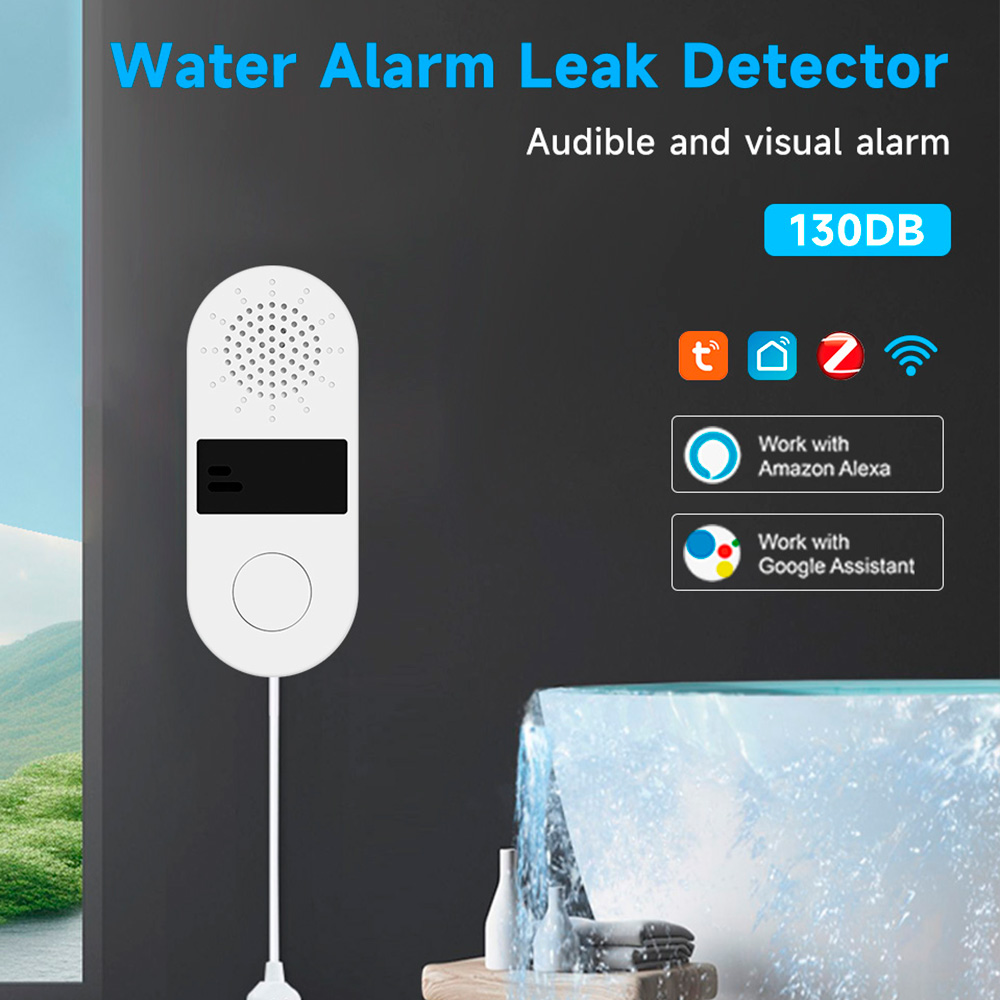 Tuya Wifi Water Leak Detector  - Wifi Water Sensor ulasan dan harga