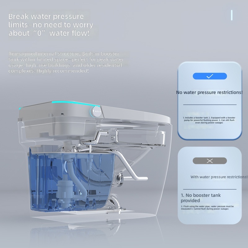 Smart Toilet, Pink, All-in-1 A - Smart Home Hotel ulasan dan harga