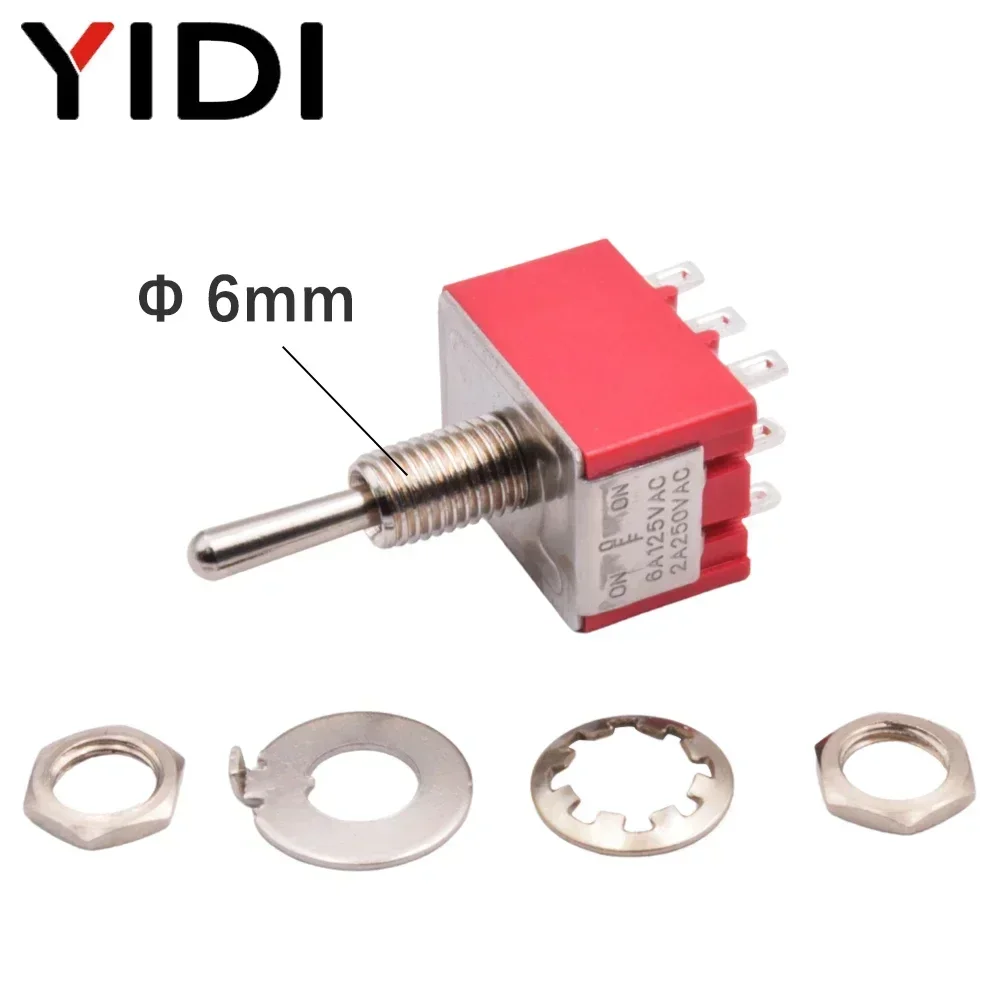 5pcs Red Mini Toggle Switch SP - Smart Home Gadgets ulasan dan harga