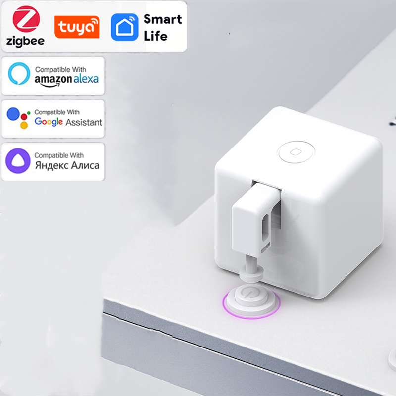 Tuya Zigbee Smart Fingerbot Pl - Smart Home Plus ulasan dan harga