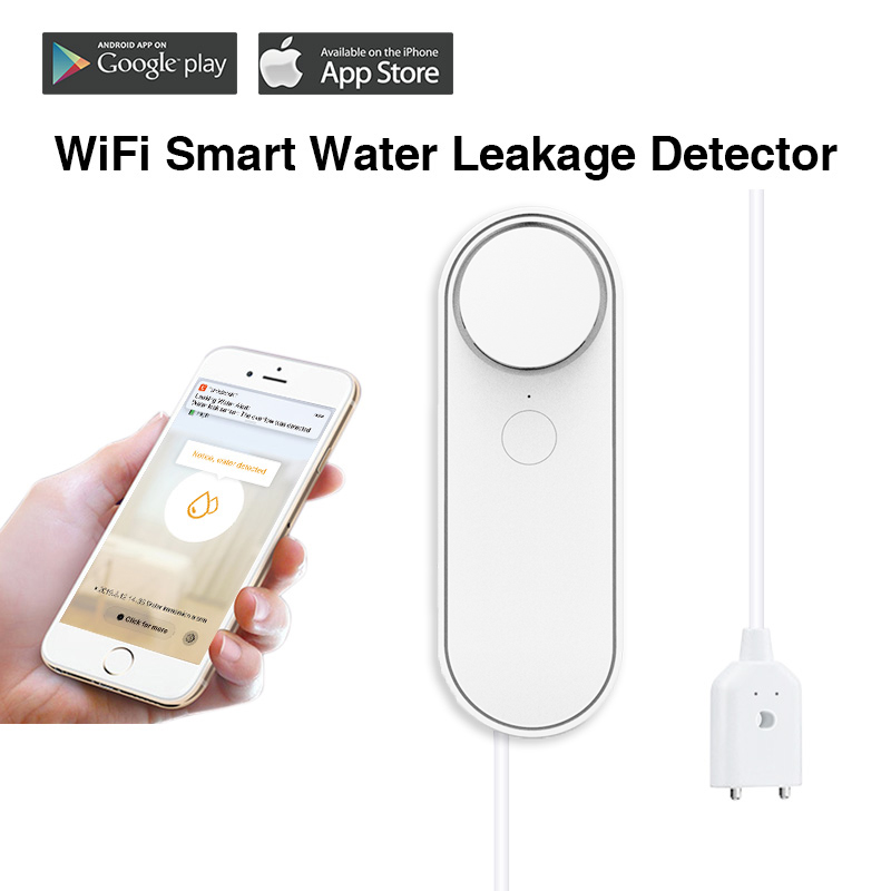 3M/5M WiFi Water Leak Detector - Wifi Water Sensor ulasan dan harga