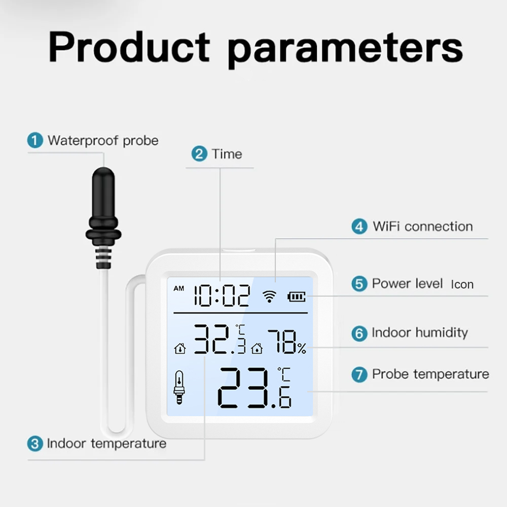 WiFi Humidity Temperature Sens - Smart Home News ulasan dan harga